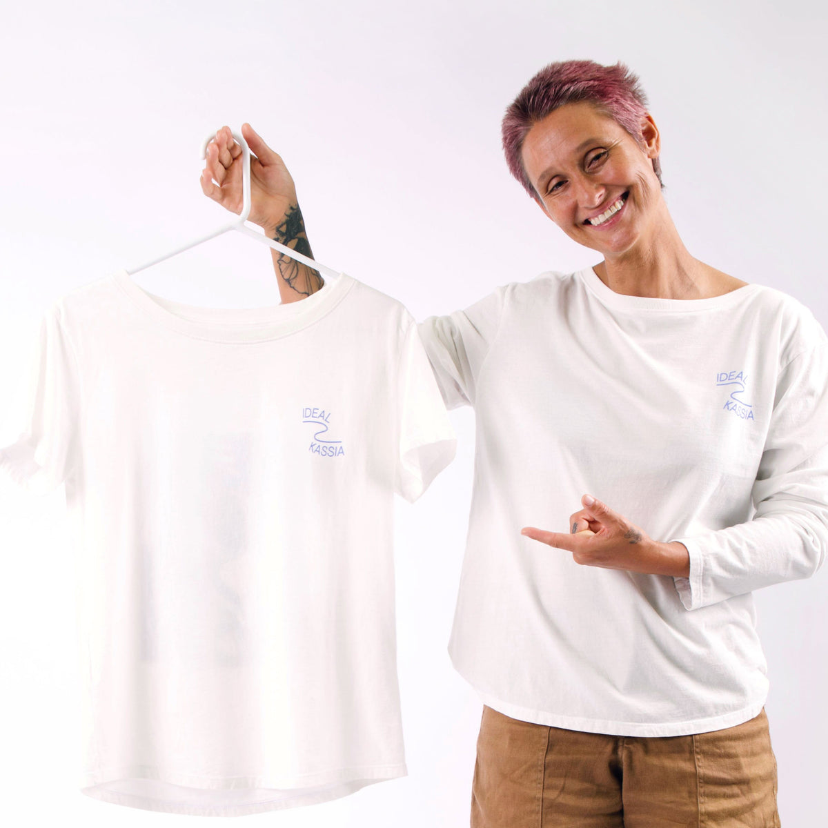 IDEAL x KASSIA SOFT WAVE SHORT SLEEVE SHIRT - Surf Bored