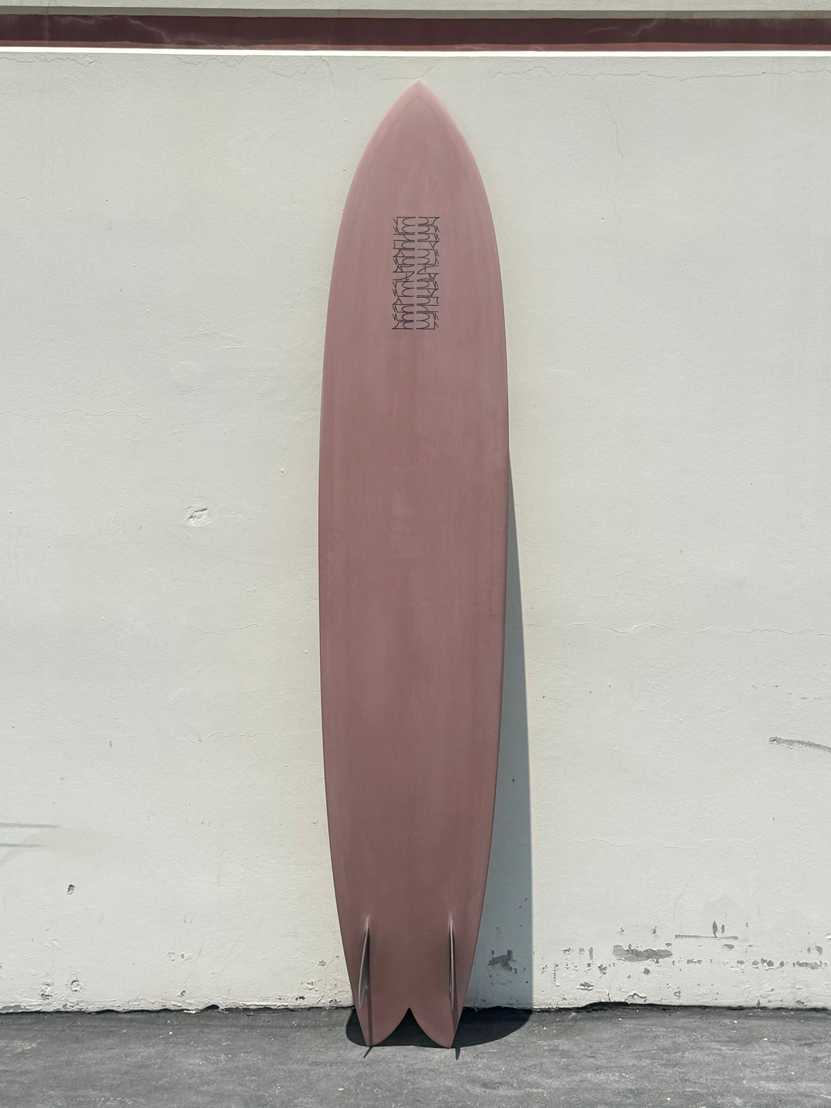 Deepest Reaches | 10’0” Mega Fish Terracotta Surfboard - Surf Bored