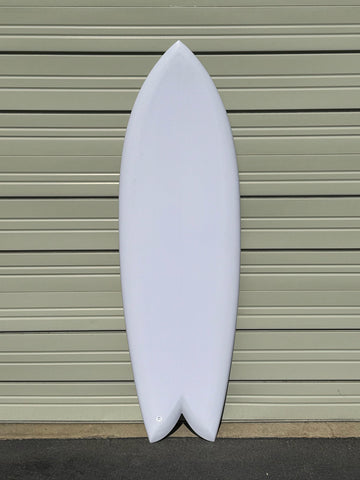 Deepest Reaches | 5’8” Mega Fish Clear Surfboard