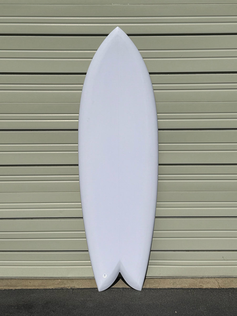 Deepest Reaches | 5’8” Mega Fish Clear Surfboard