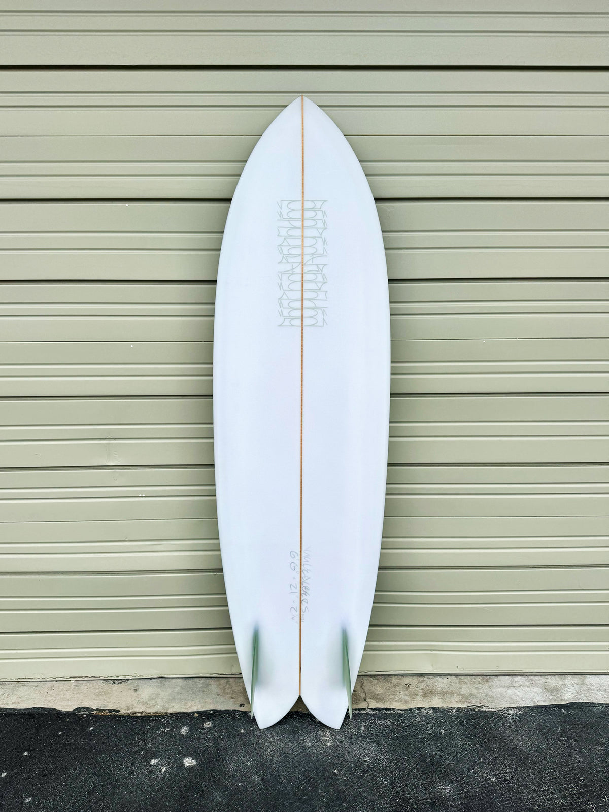 Deepest Reaches | 6’6” Mega Fish Clear Surfboard - Surf Bored