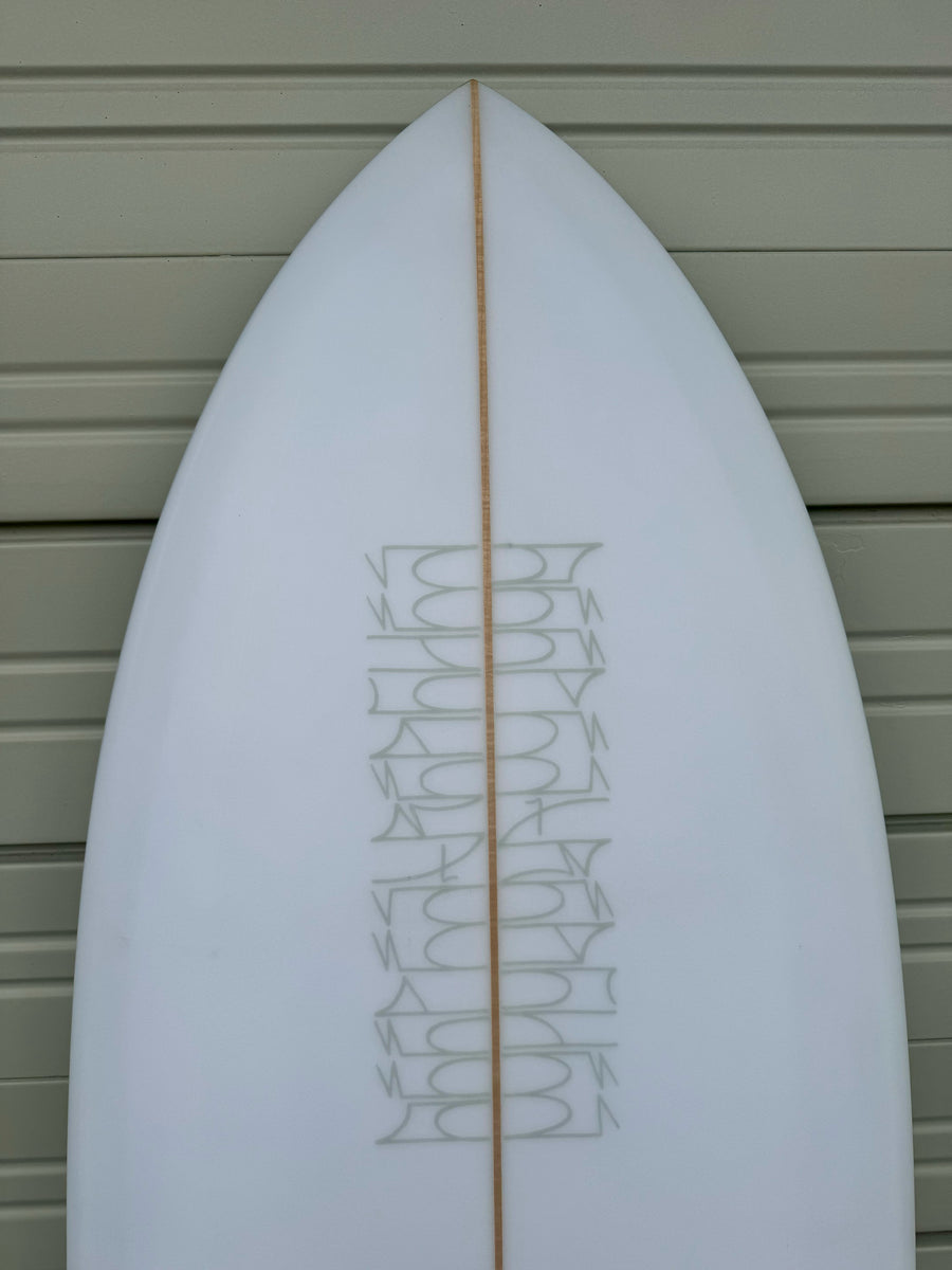 Deepest Reaches | 6'6” Mega Fish Clear Surfboard Deepest Reaches | 6'6” Mega Fish Clear Surfboard