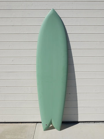 Deepest Reaches | 6’6” Mega Fish Seafoam Surfboard