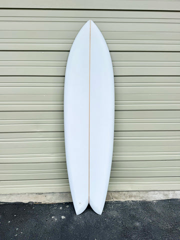 Deepest Reaches | 6’6” Mega Fish Clear Surfboard