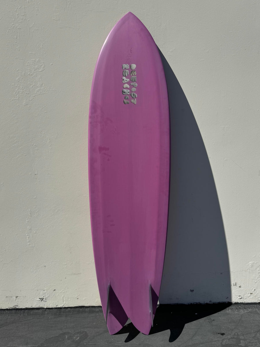 Deepest Reaches | 7’0" Mega Fish Grape Surfboard - Surf Bored