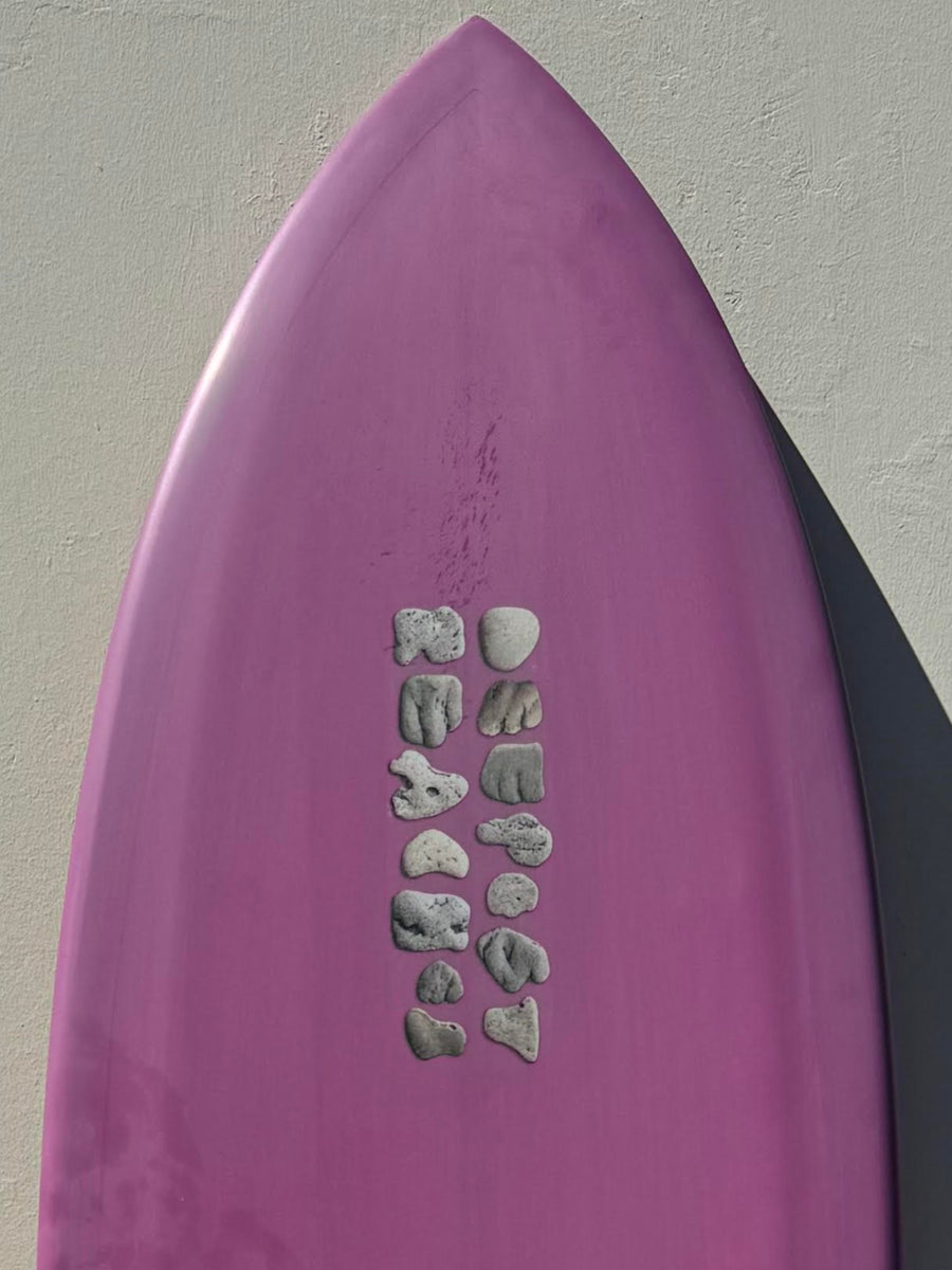 Deepest Reaches | 7’0" Mega Fish Grape Surfboard - Surf Bored