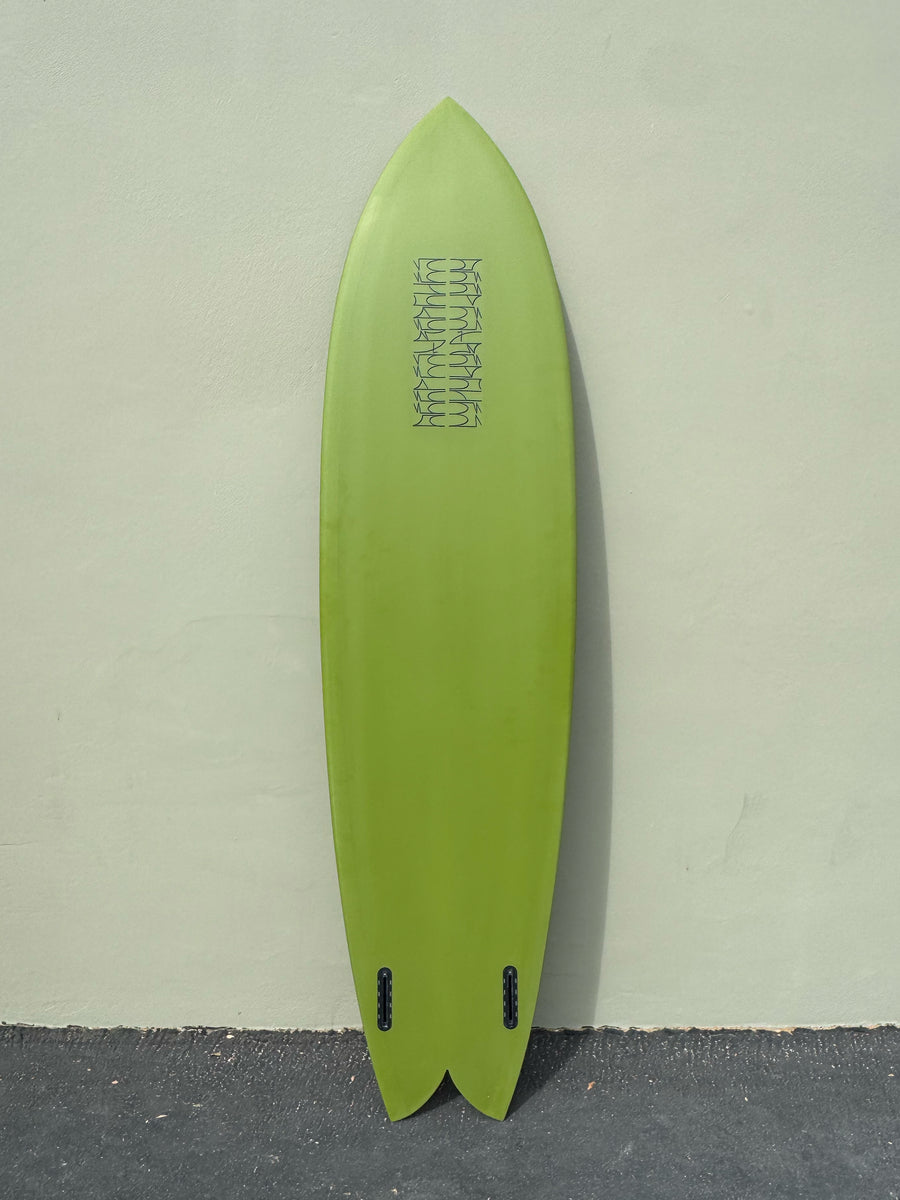 Deepest Reaches | 7’6” Mega Fish Avocado Surfboard