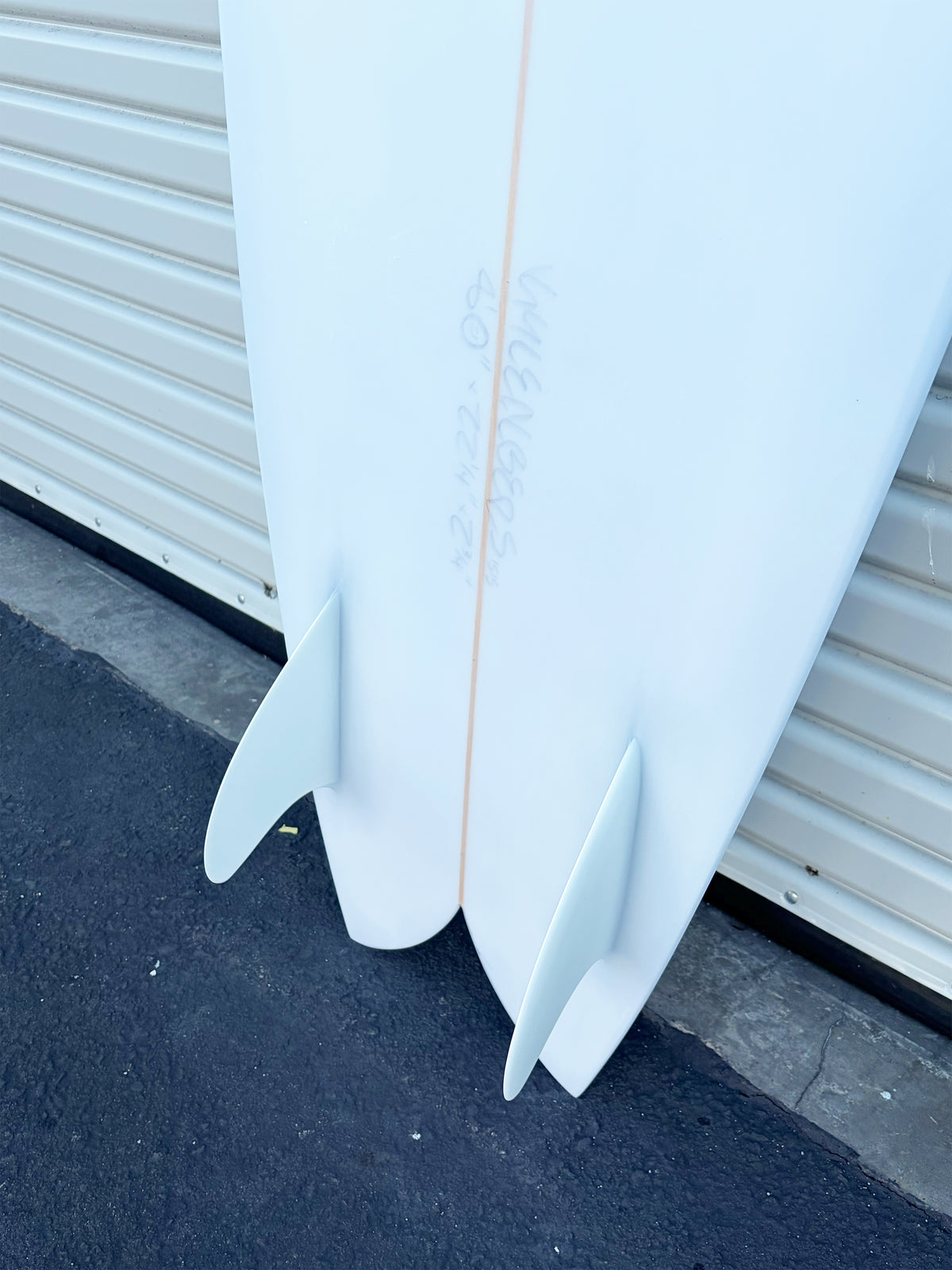 Deepest Reaches | 8’0” Mega Fish Clear Surfboard - Surf Bored