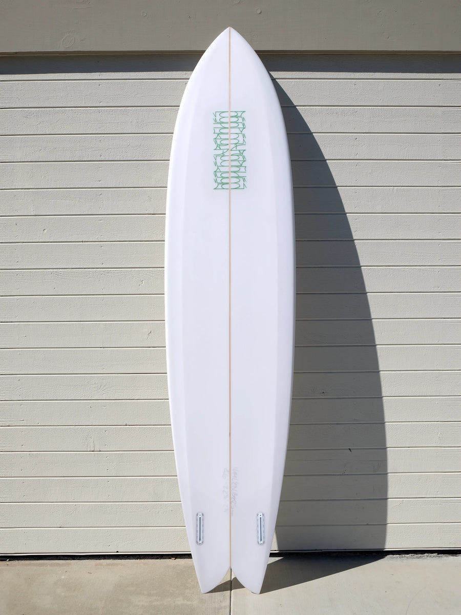 Performance Fish Surfboard Deepest Reaches | 8’6” Mega Fish Clear Surfboard
