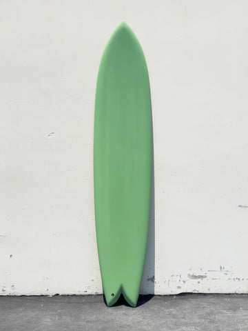 Deepest Reaches | 9'0” Mega Fish Moss Surfboard - Surf Bored