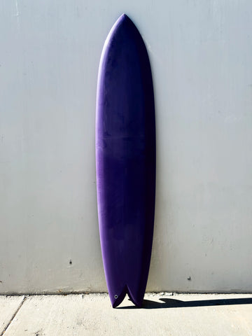 Deepest Reaches | 9’0” Mega Fish Purple Longboard - Surf Bored