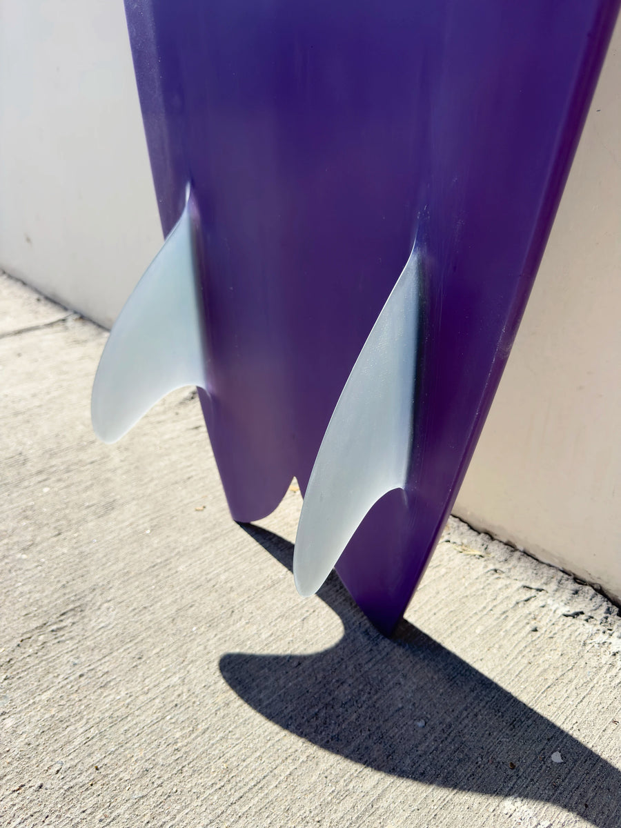 Deepest Reaches | 9’0” Mega Fish Purple Longboard - Surf Bored
