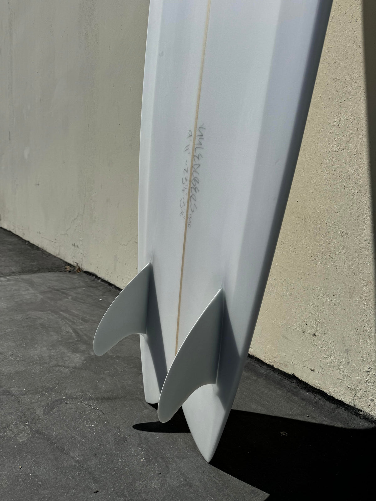 Deepest Reaches | 9’11" Mega Fish Clear Surfboard - Surf Bored