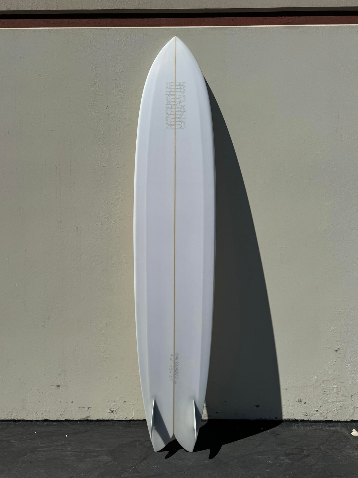 Deepest Reaches | 9’11" Mega Fish Clear Surfboard - Surf Bored