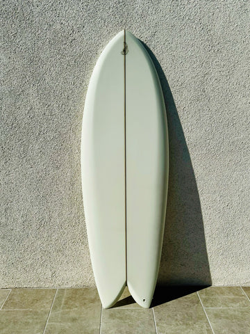 Derrick Disney | Keel Fish 5’3” Clear Surfboard - Surf Bored