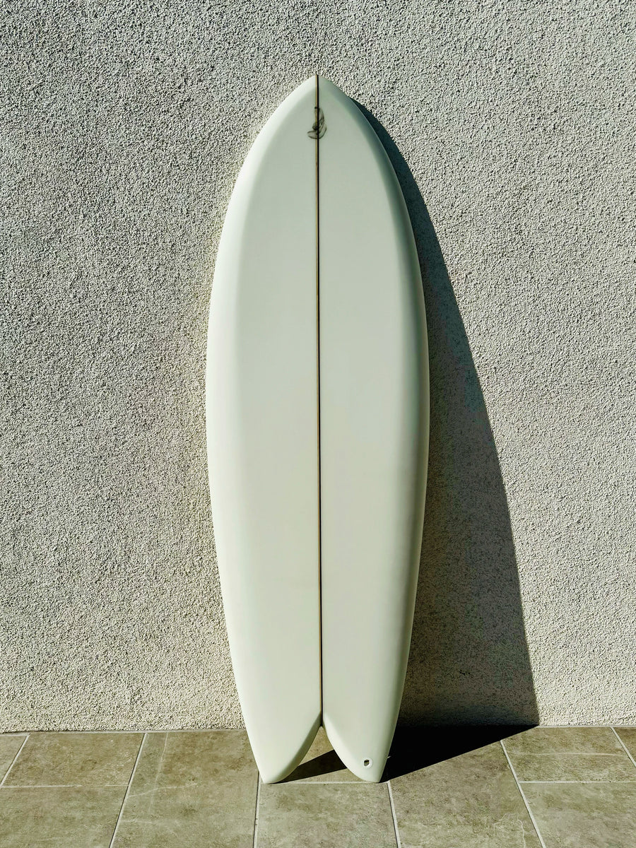 Derrick Disney | Keel Fish 5’3” Clear Surfboard - Surf Bored