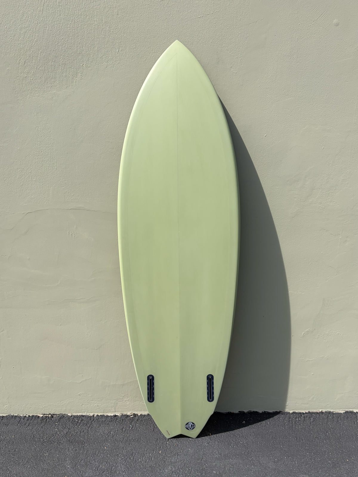 Eric Christenson | 5’10” Cosmic Wing Swallow Olive Surfboard - Surf Bored