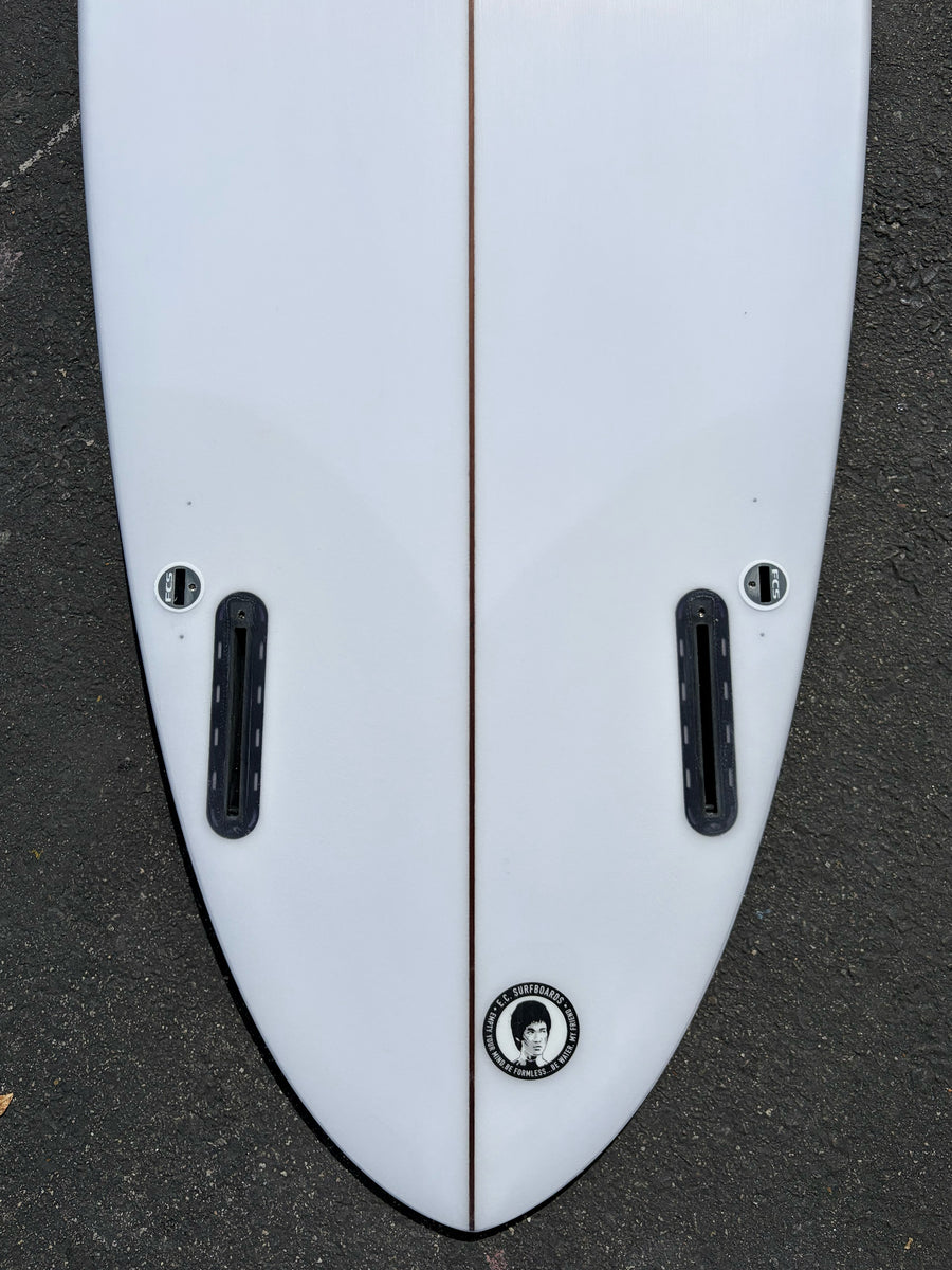Eric Christenson | 6'10” TwinPinzer Clear Surfboard