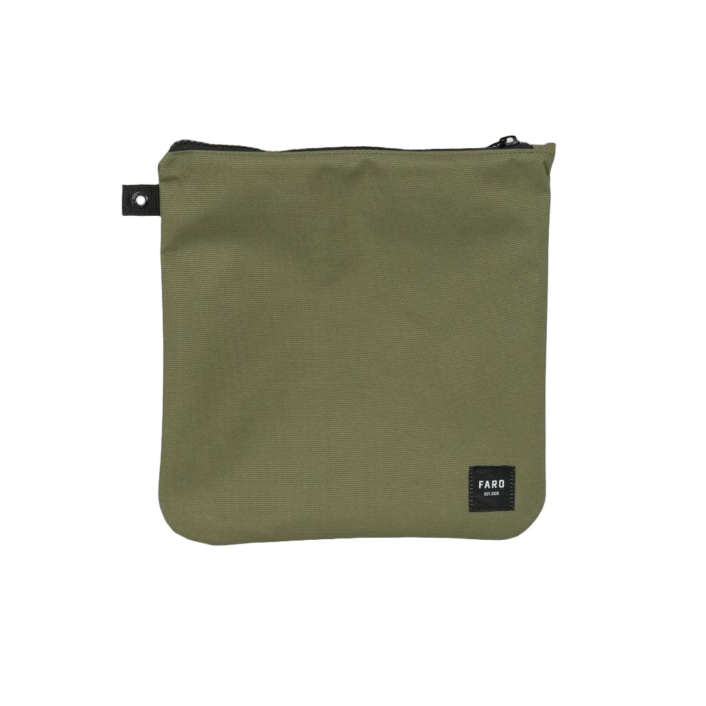 Surfboard Fin Wallet - Olive Drab - Surf Bored