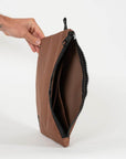 Surfboard Fin Wallet - Seal Brown - Surf Bored