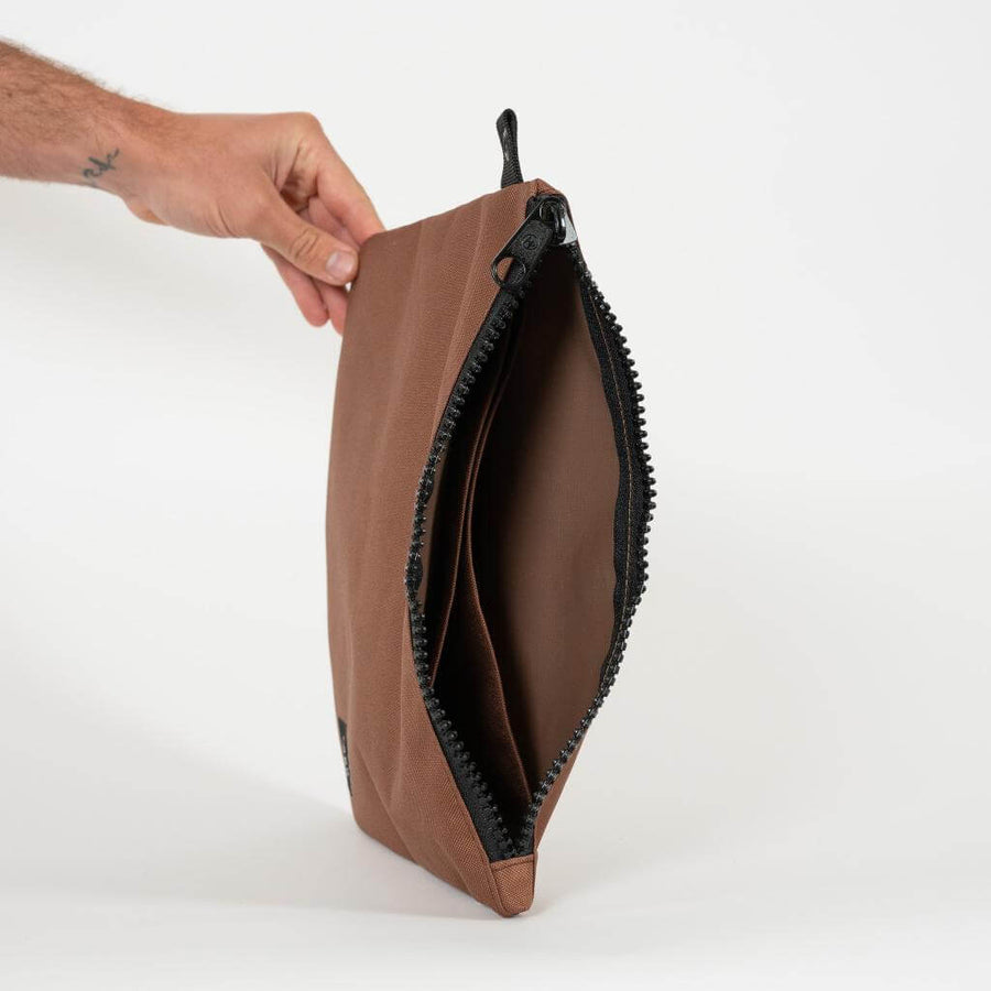 Surfboard Fin Wallet - Seal Brown - Surf Bored