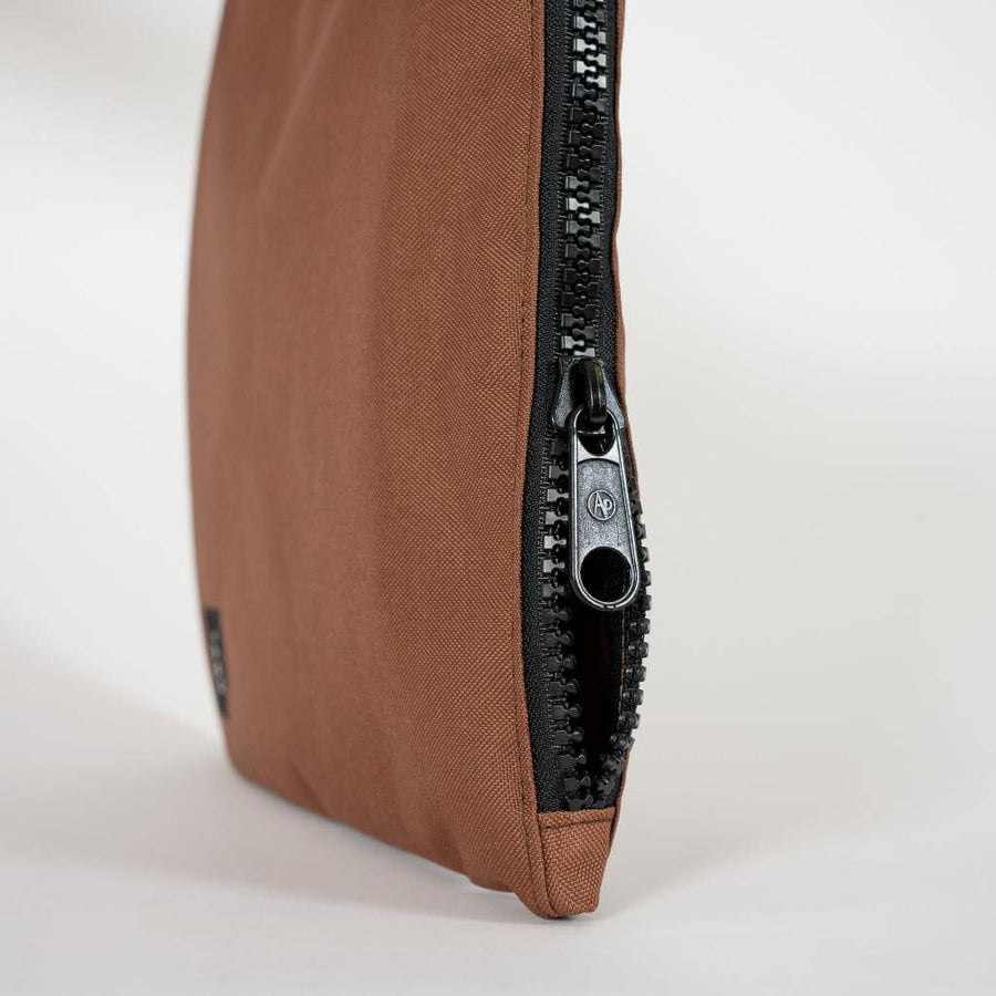 Surfboard Fin Wallet - Seal Brown