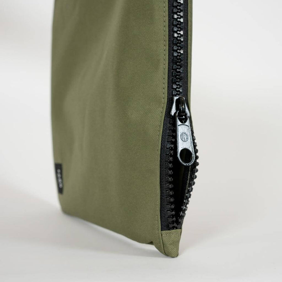 Surfboard Fin Wallet - Olive Drab - Surf Bored