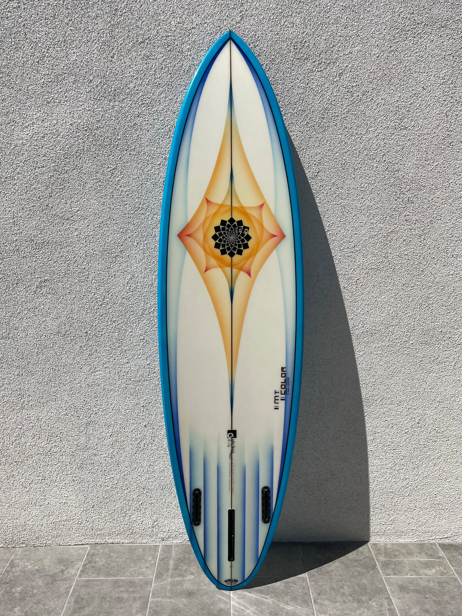 Gary McNeil Concepts | 6’9” Widow Maker Blue Surfboard (USED) - Surf Bored