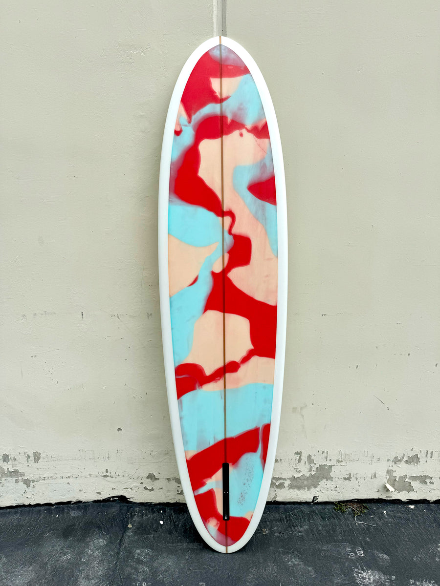Gato Heroi | 7'6" Acid Abstract Surfboard - Surf Bored