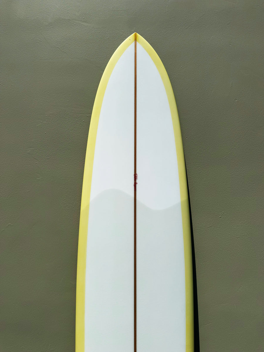 Gato Heroi | 9’10" Killer Old Board Yellow Longboard