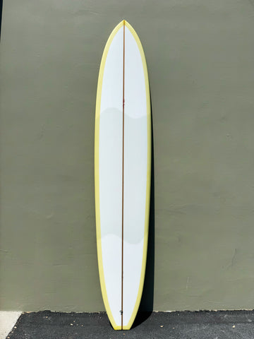 Gato Heroi | 9’10" Killer Old Board Yellow Longboard