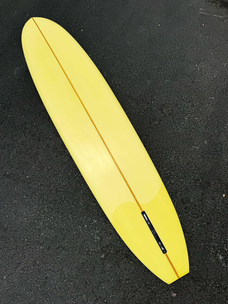 Gato Heroi | 9’10" Killer Old Board Yellow Longboard