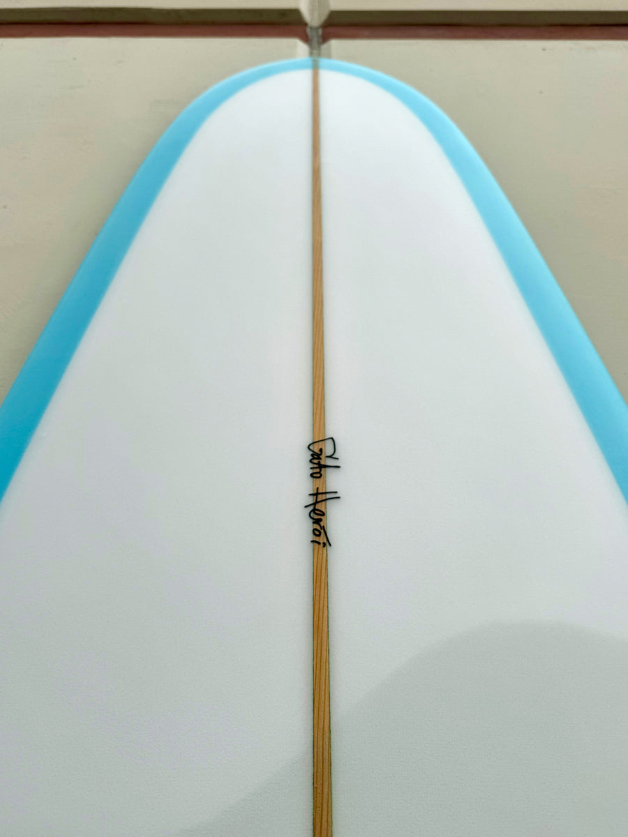 Gato Heroi | 9'7" Playboy Sky Blue Volan Longboard - Surf Bored