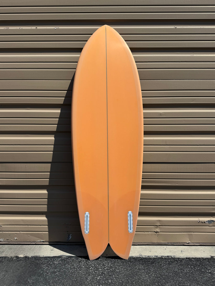 Grant Noble | 5’6" Betta Fish Orange Surfboard
