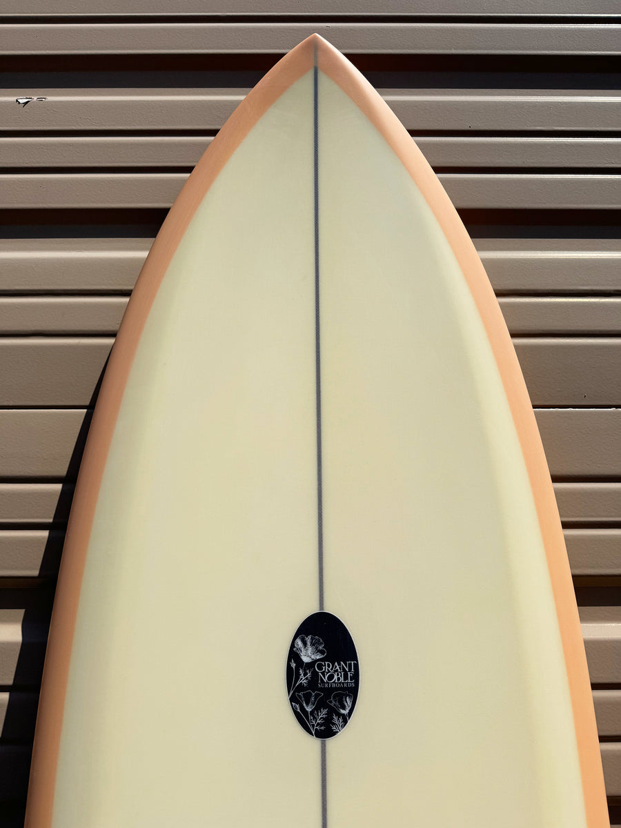 Grant Noble | 5’6" Betta Fish Orange Surfboard