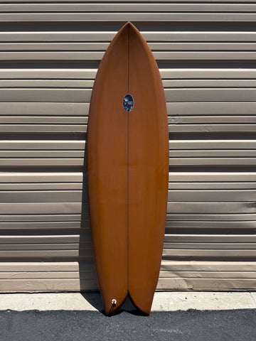 Grant Noble | 5’6” Betta Fish Rust Surfboard