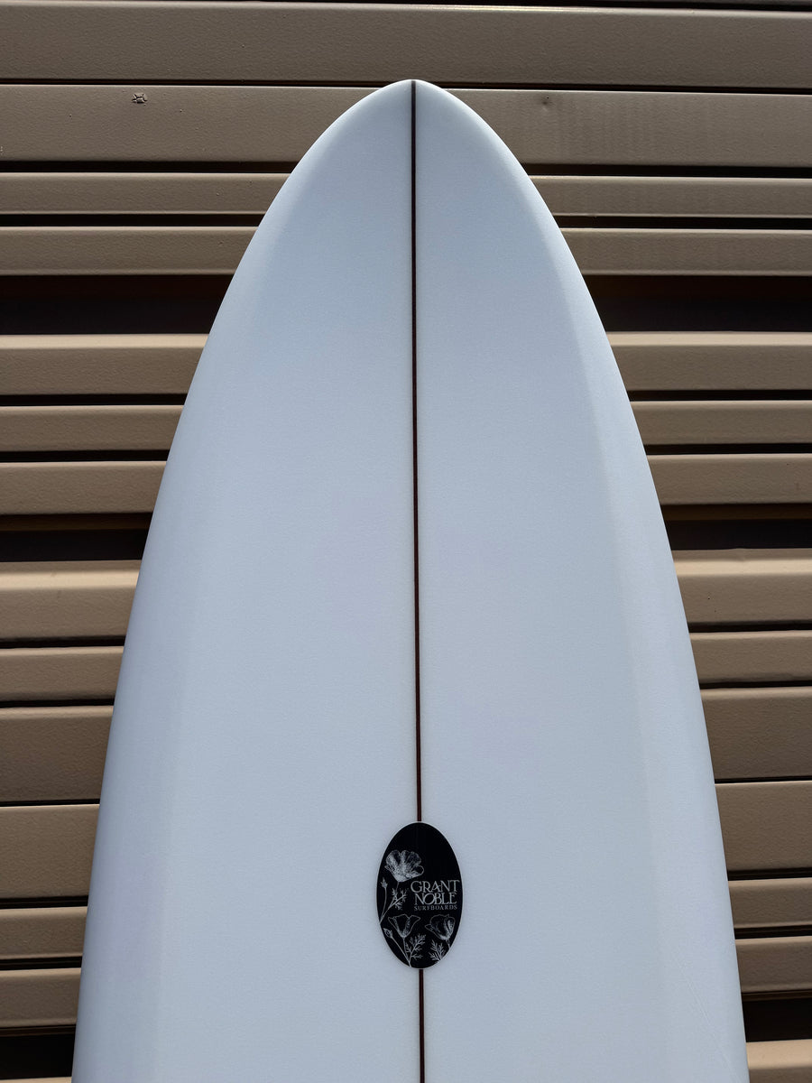Grant Noble | 6'0” UFO Clear Surfboard Grant Noble | 6'0” UFO Clear Surfboard