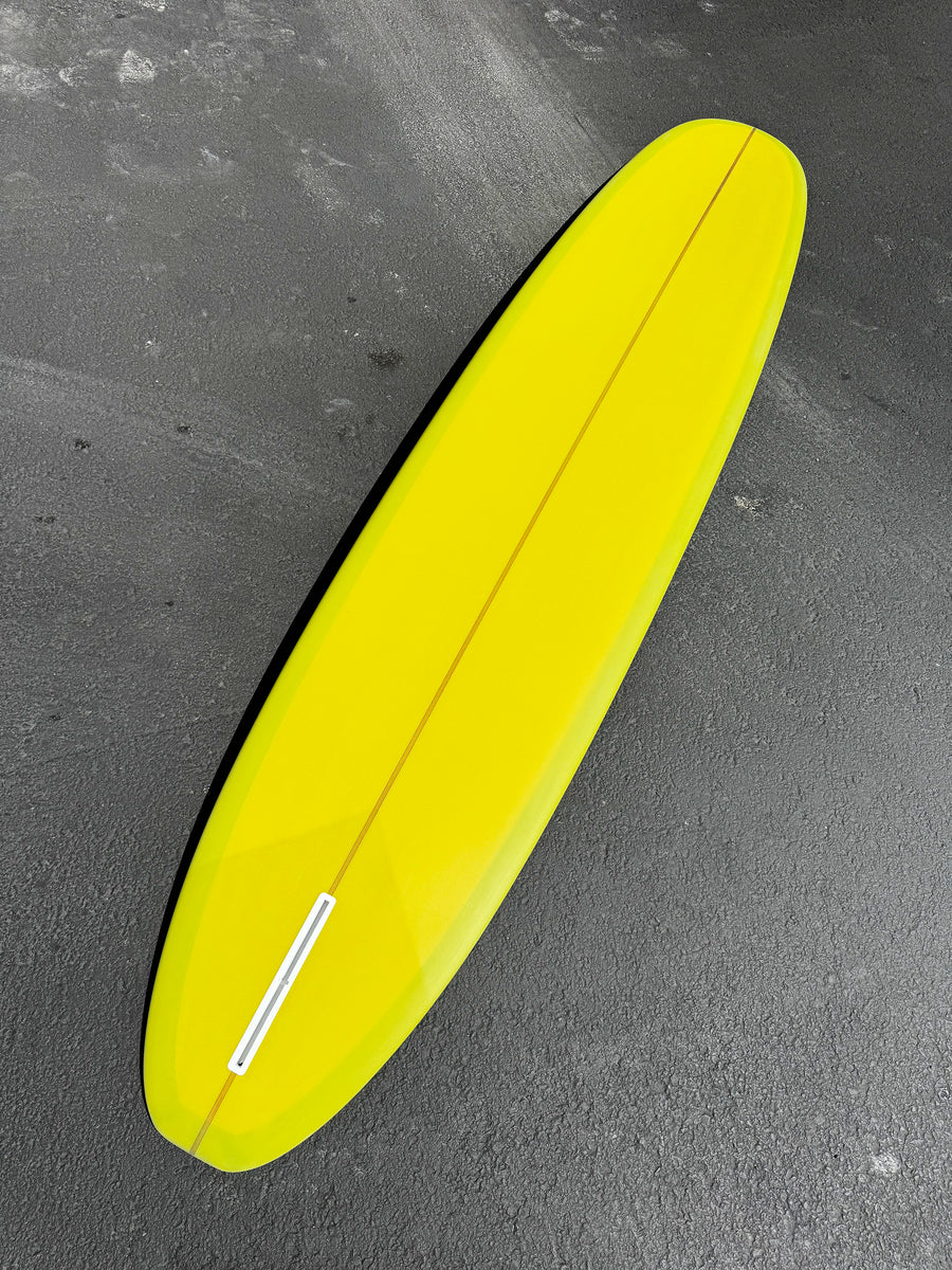 Grant Noble | 9’5" Combination Model Blue Yellow Longboard