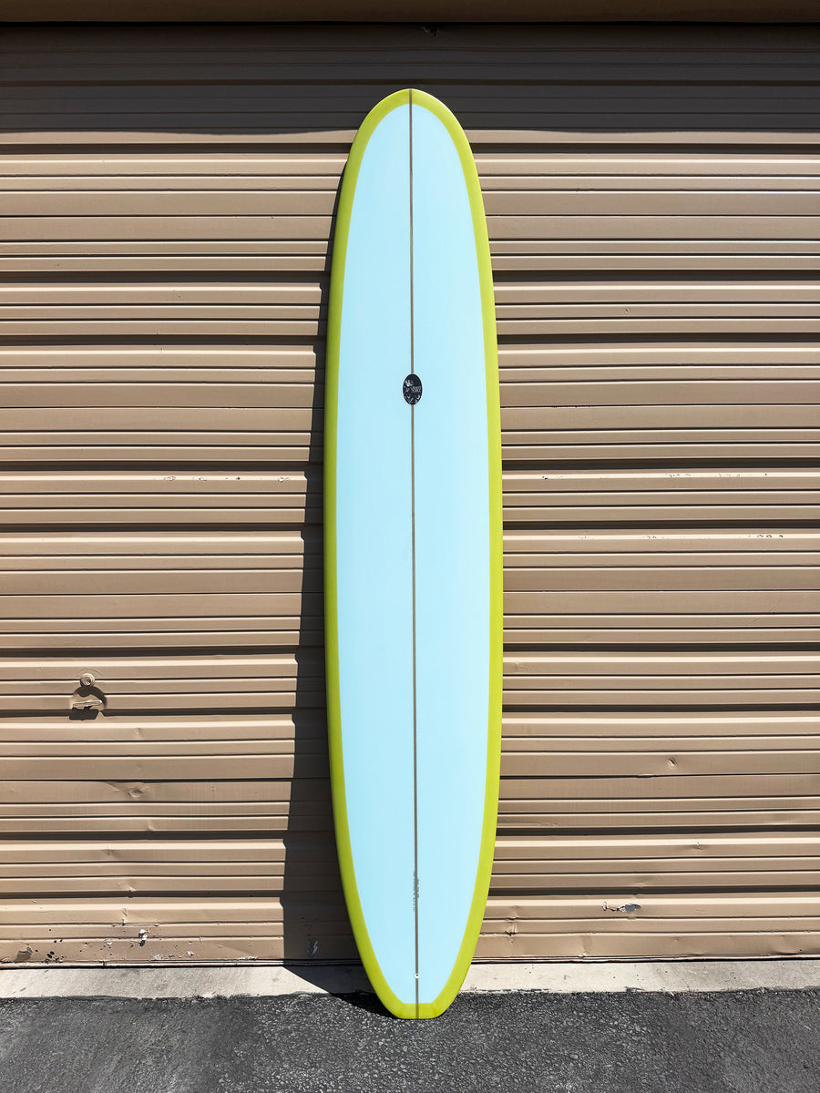 Grant Noble | 9’5" Combination Model Blue Yellow Longboard