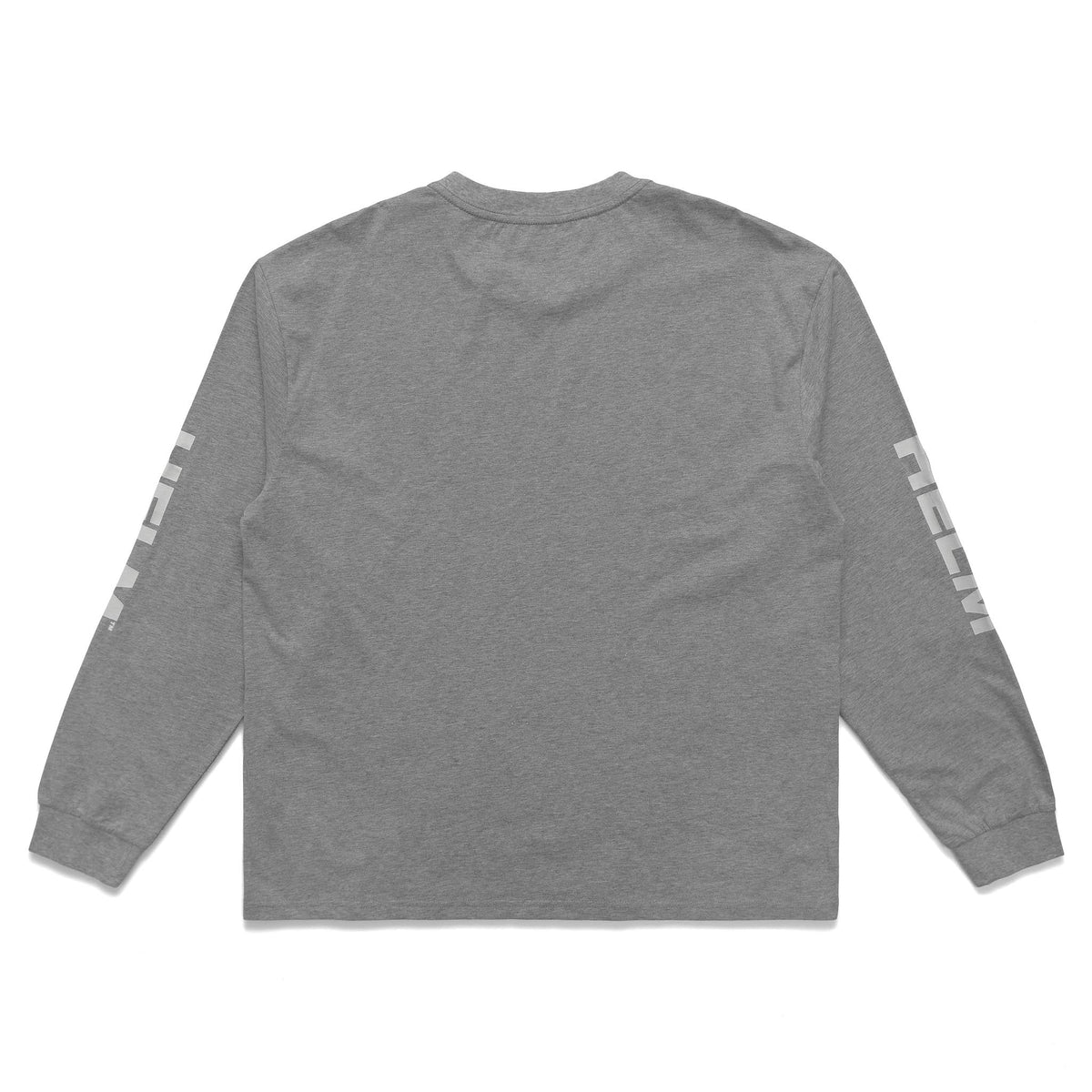 Globe Chest L/S Tee | Heather Grey - Surf Bored