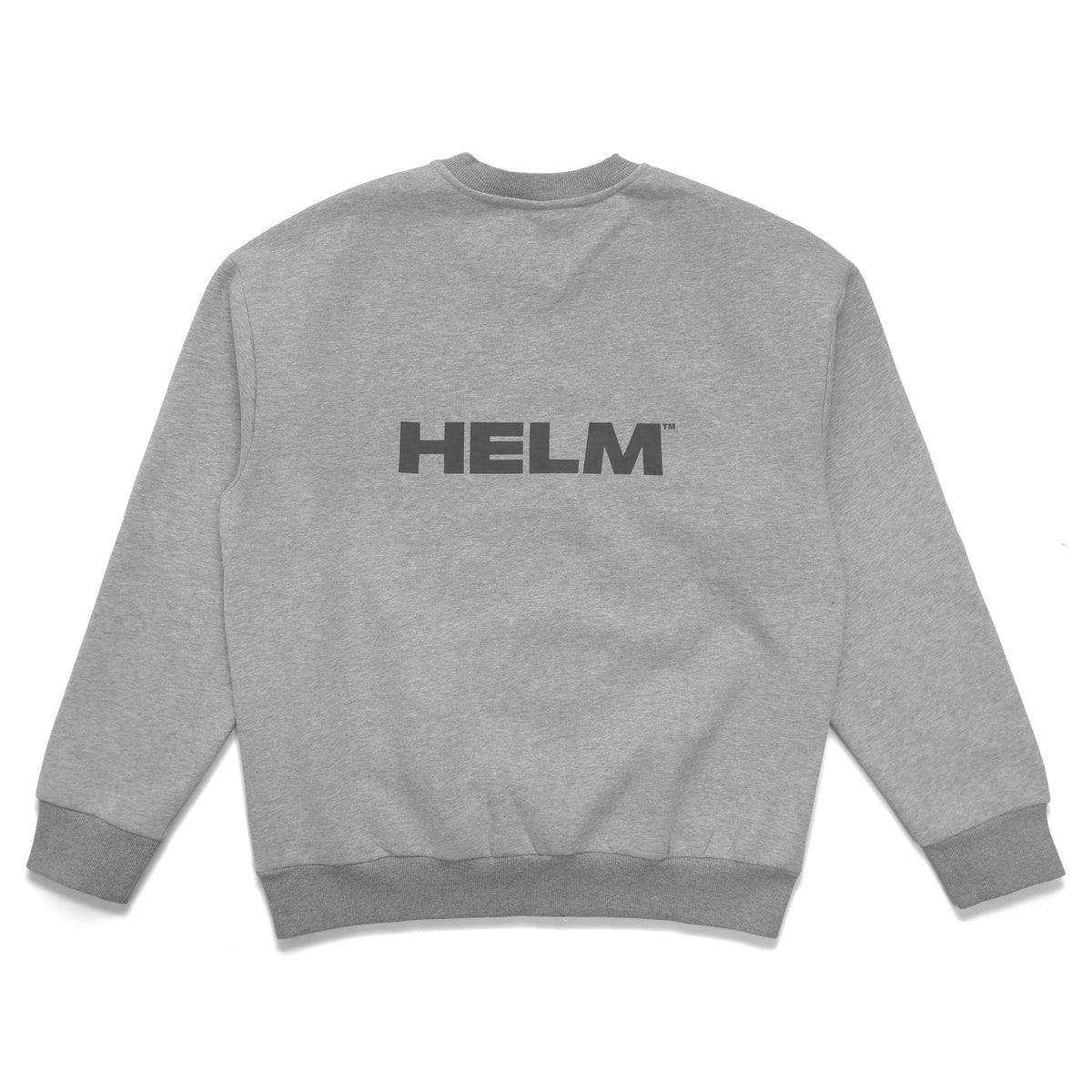 Block Logo Crew Sweatshirt - Heather Grey - Surf Bored