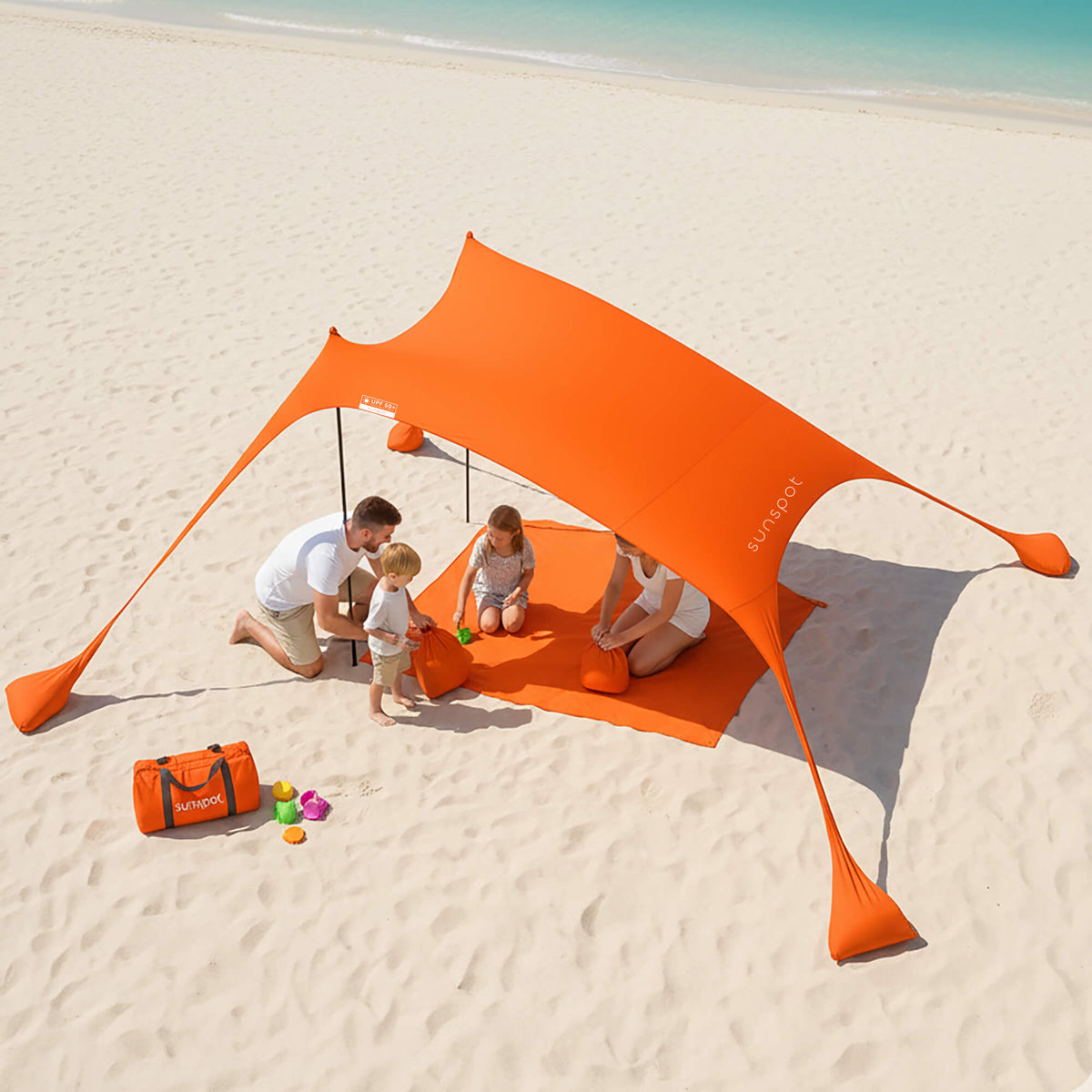 Beach Sun shade Canopy UPF 50+ - Surf Bored