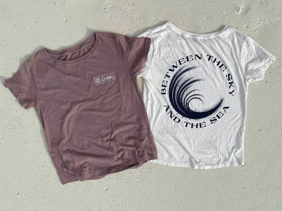 BETWEEN SKY & WATER SHORT SLEEVE T SHIRT