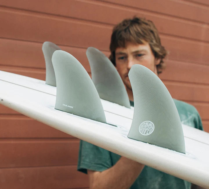 John Simon Quad Type I - Futures Compatible (Solid Fiberglass) - Surf Bored