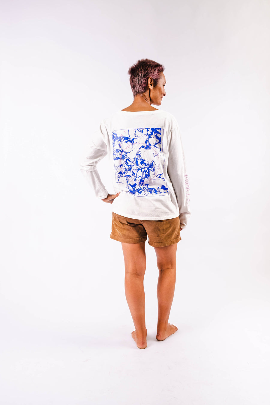 IDEAL x KASSIA SOFT WAVE LONG SLEEVE SHIRT