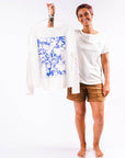 IDEAL x KASSIA SOFT WAVE LONG SLEEVE SHIRT