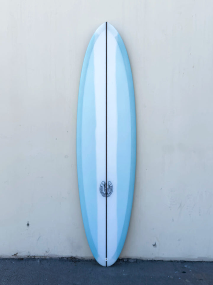 Grant Noble | 5'4” Snub Egg Shell Surfboard Grant Noble | 5'4” Snub Egg Shell Surfboard