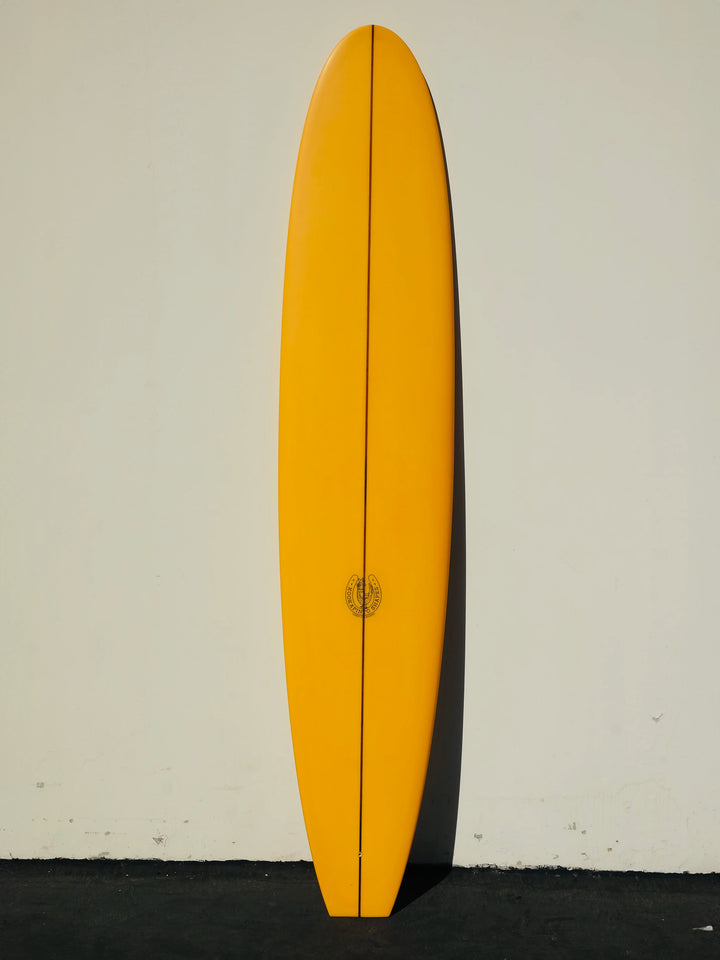 Kookapinto Shapes | 9'6" Classic Noserider - Mango Deck Tint Longboard - Surf Bored