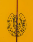 Kookapinto Shapes | 9'6" Classic Noserider - Mango Deck Tint Longboard - Surf Bored