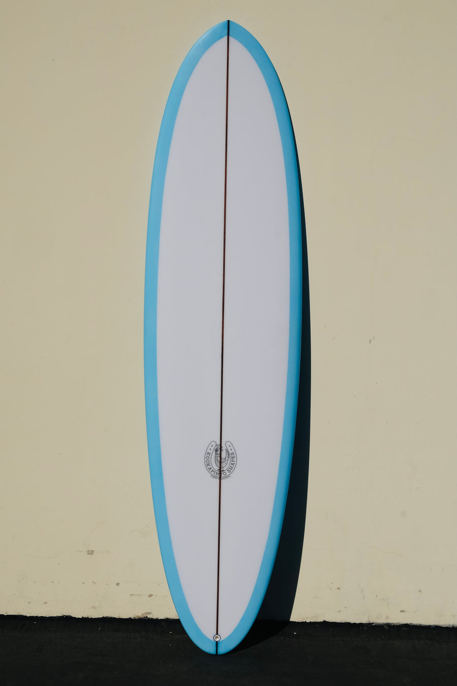 7'7 Blue Thin Twin Surfboard - Surf Bored